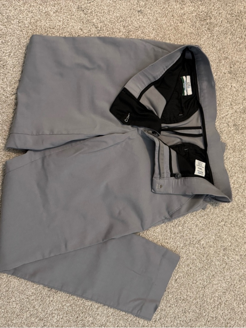 croft & barrow light gray pants